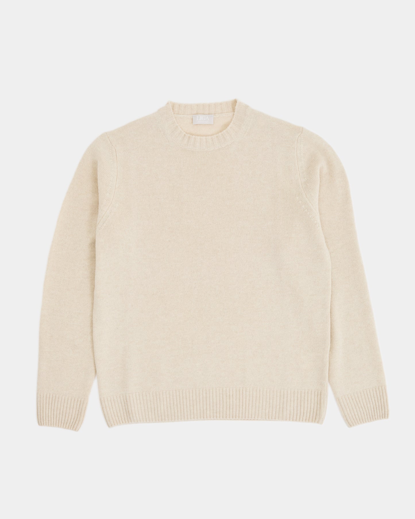 Heavy Wool Cashmere Crewneck