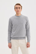 Heavy Wool Cashmere Crewneck