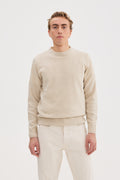Heavy Wool Cashmere Crewneck