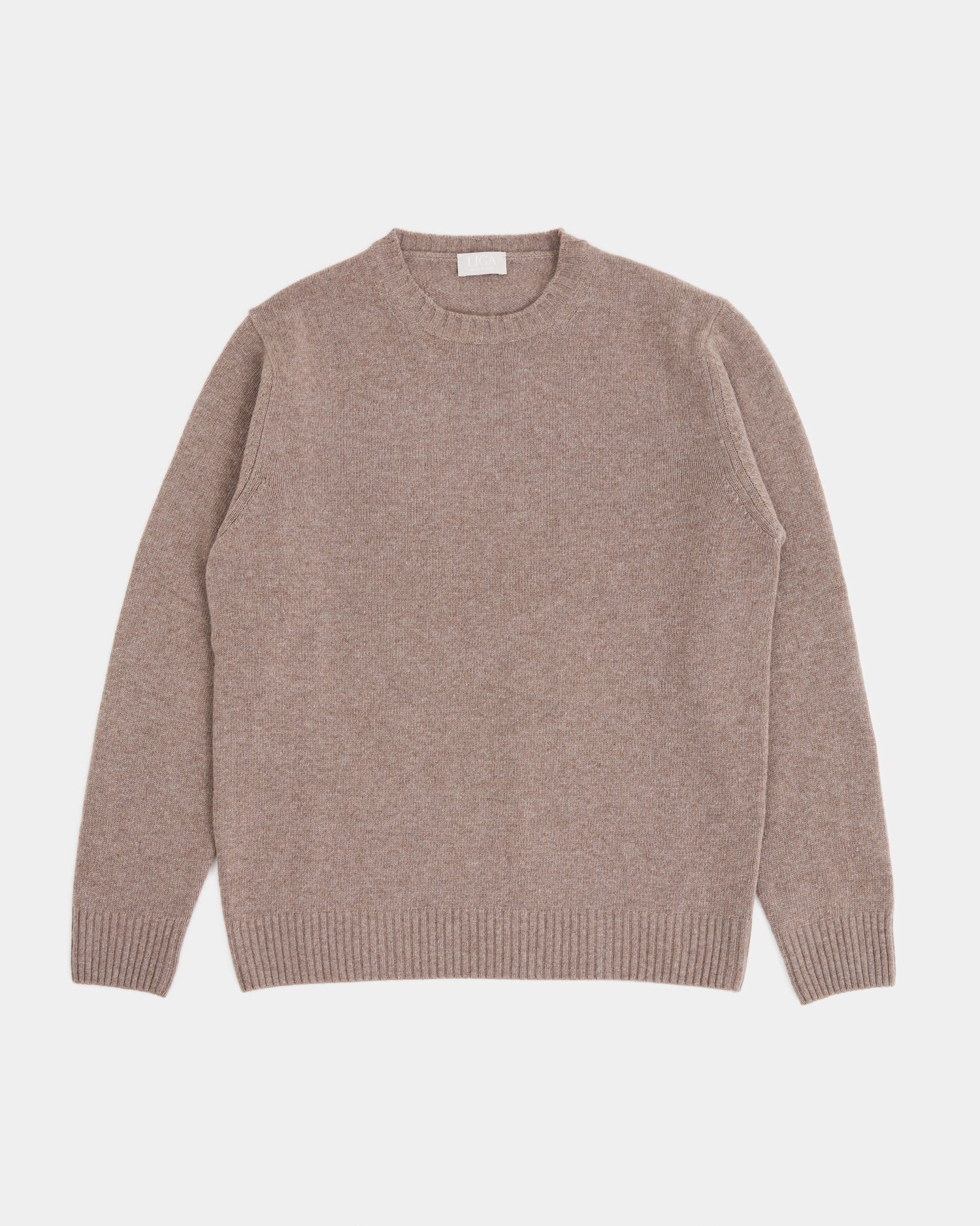 Heavy Wool Cashmere Crewneck
