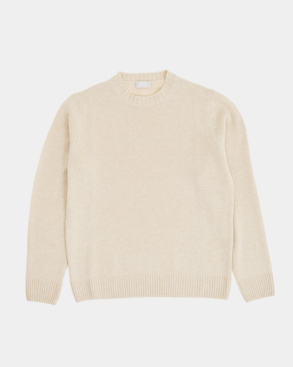 Heavy Wool Cashmere Crewneck
