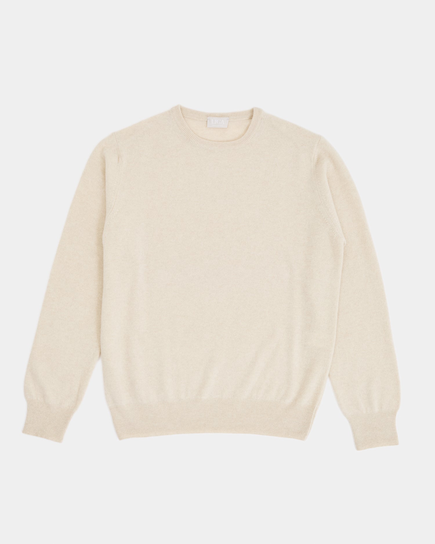 Light Wool Cashmere Crewneck