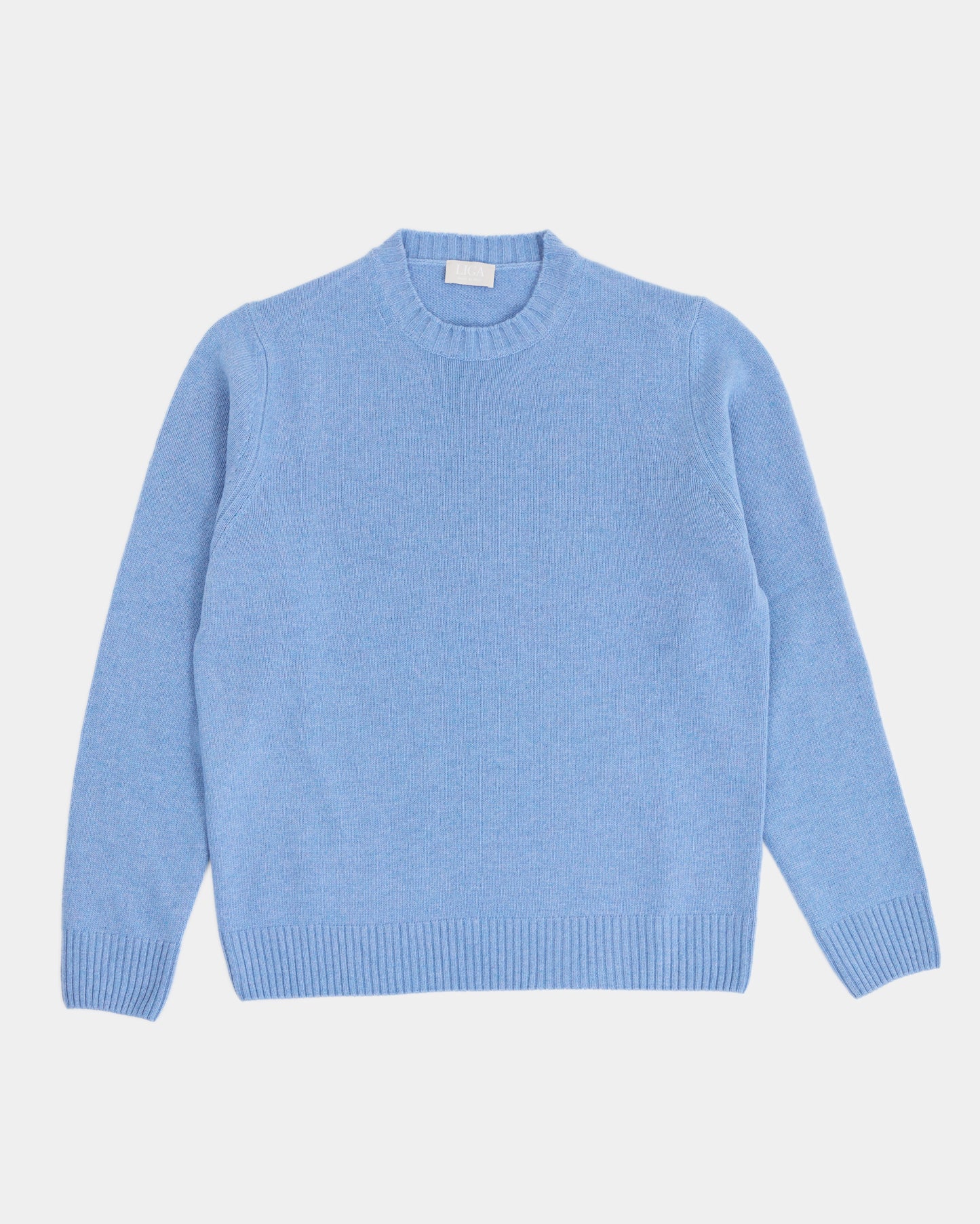 Heavy Wool Cashmere Crewneck