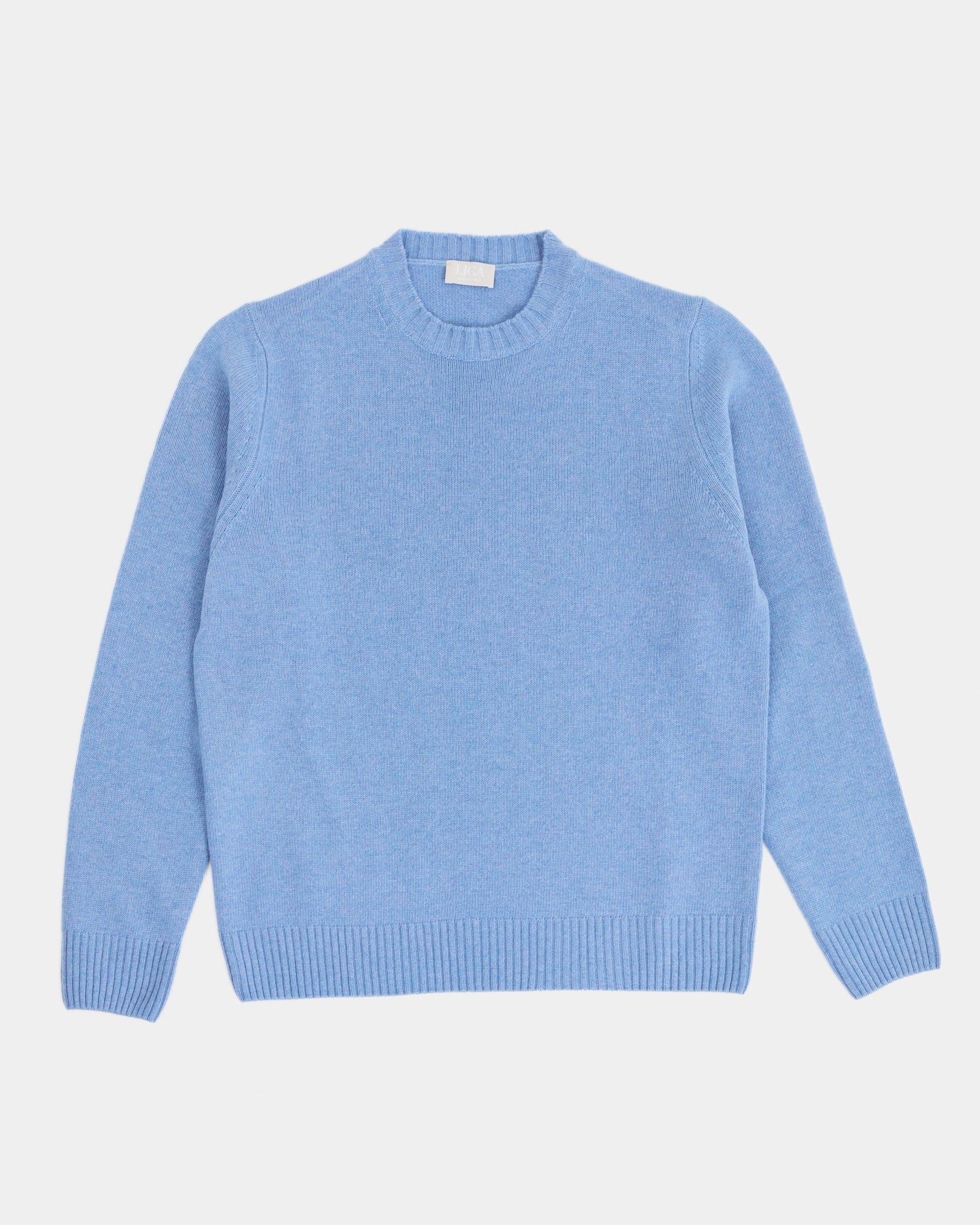 Heavy Wool Cashmere Crewneck