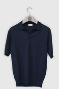 Cotton Polo Short Navy